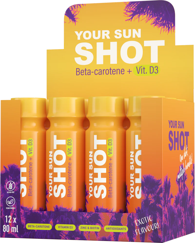 Your Sun Shot Exoctic Tanning Drink (Box of 12)