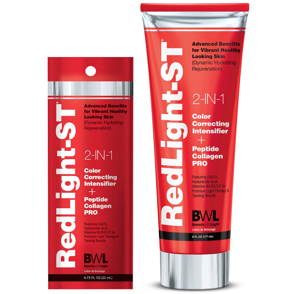BWL: Red Light-ST 2IN1 Color Correcting Intensifier + Peptide Collagen Pro