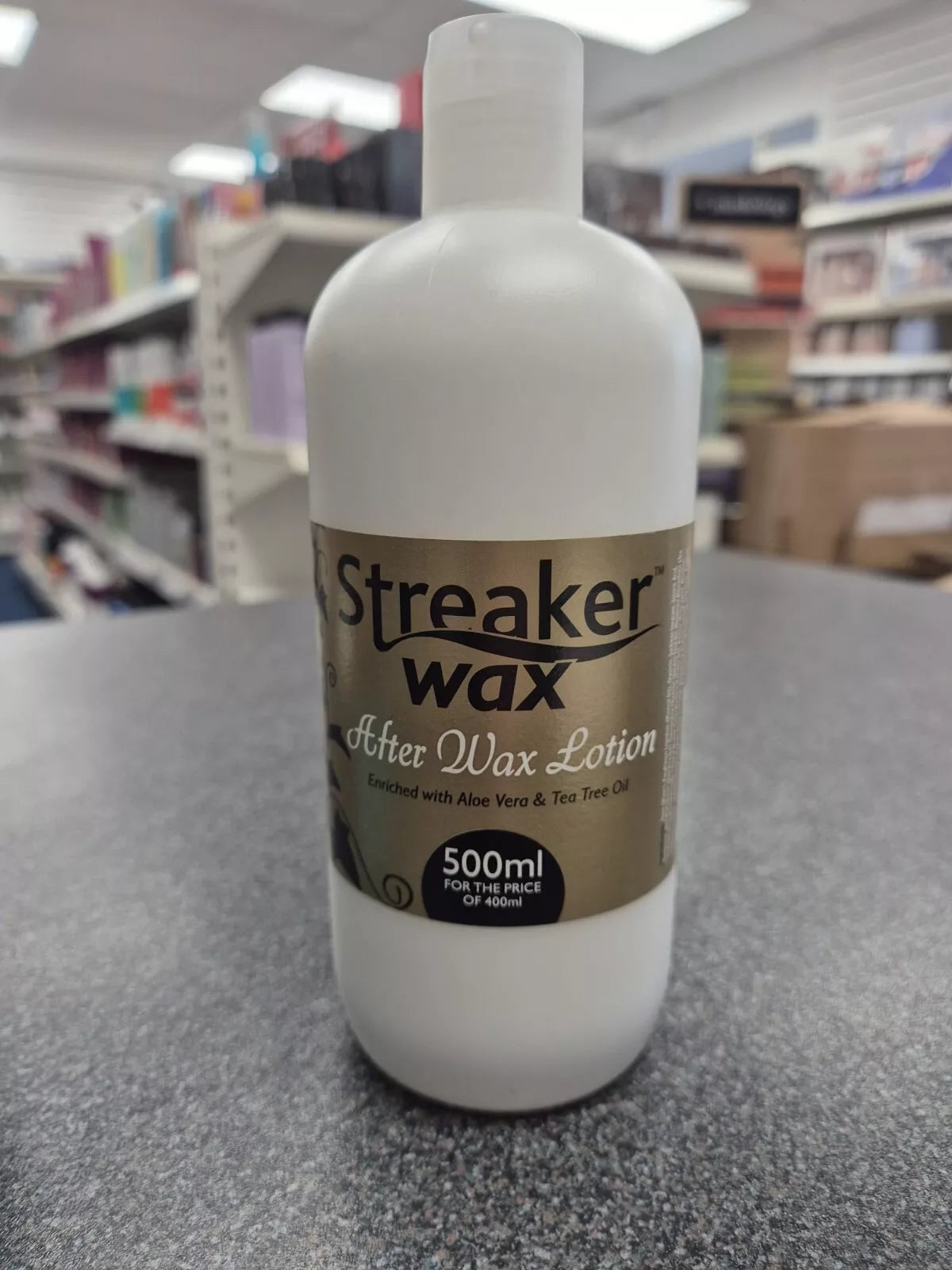 Streaker After Wax Lotion with Tea tree oil