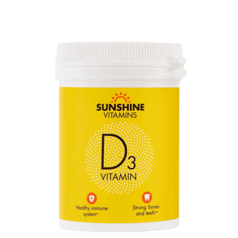 Sunshine Vitamin D3 Tablets 60 tabs