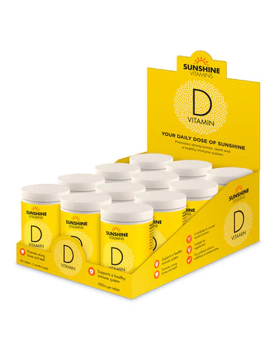Sunshine Vitamin D3 Tablet Display Deal