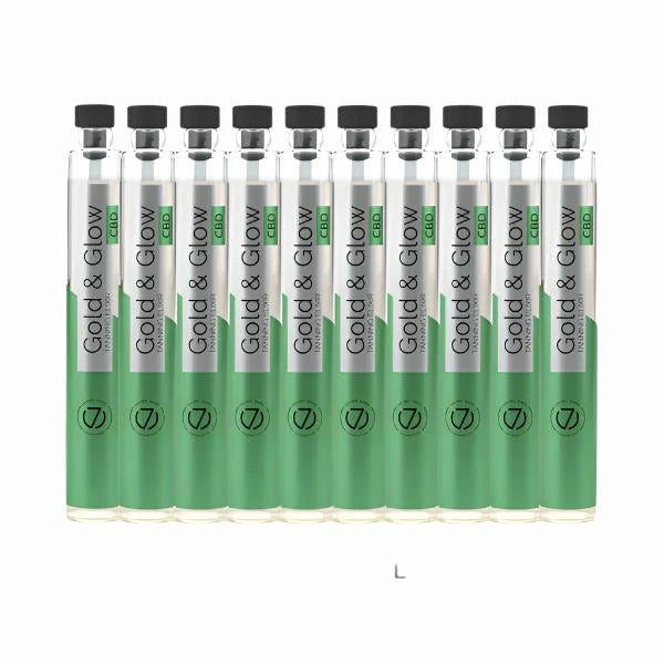 7Suns Gold & Glow CBD Dry Tanning Oil