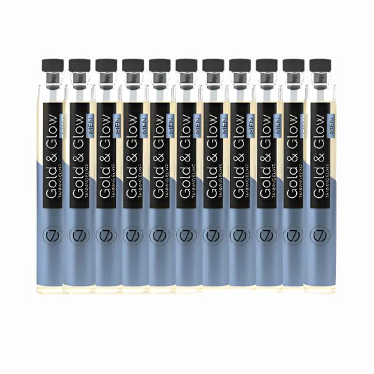 7Suns Gold & Glow MEN Dry Tanning Oil 10 x 5.7ml
