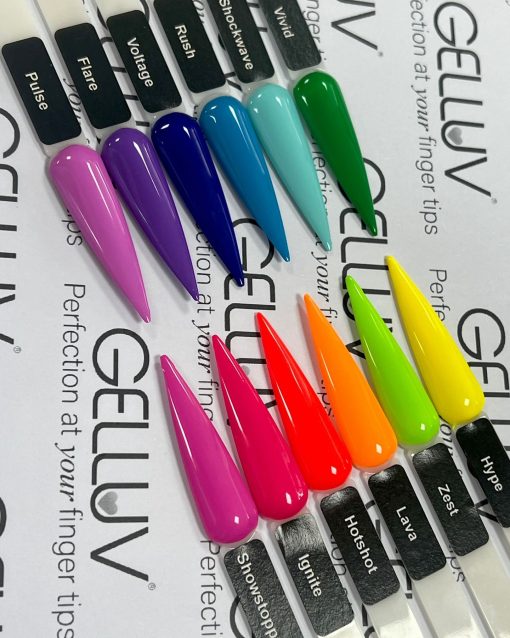 Gelluv Intense Collection HEMA, HPMA & TPO FREE