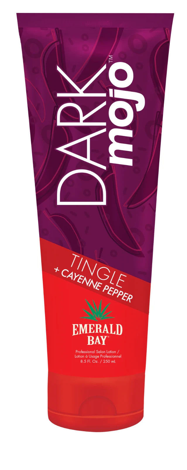 Emerald Bay Dark Mojo Tingle Bronzer Warming sunbed tanning lotion cream 250ml