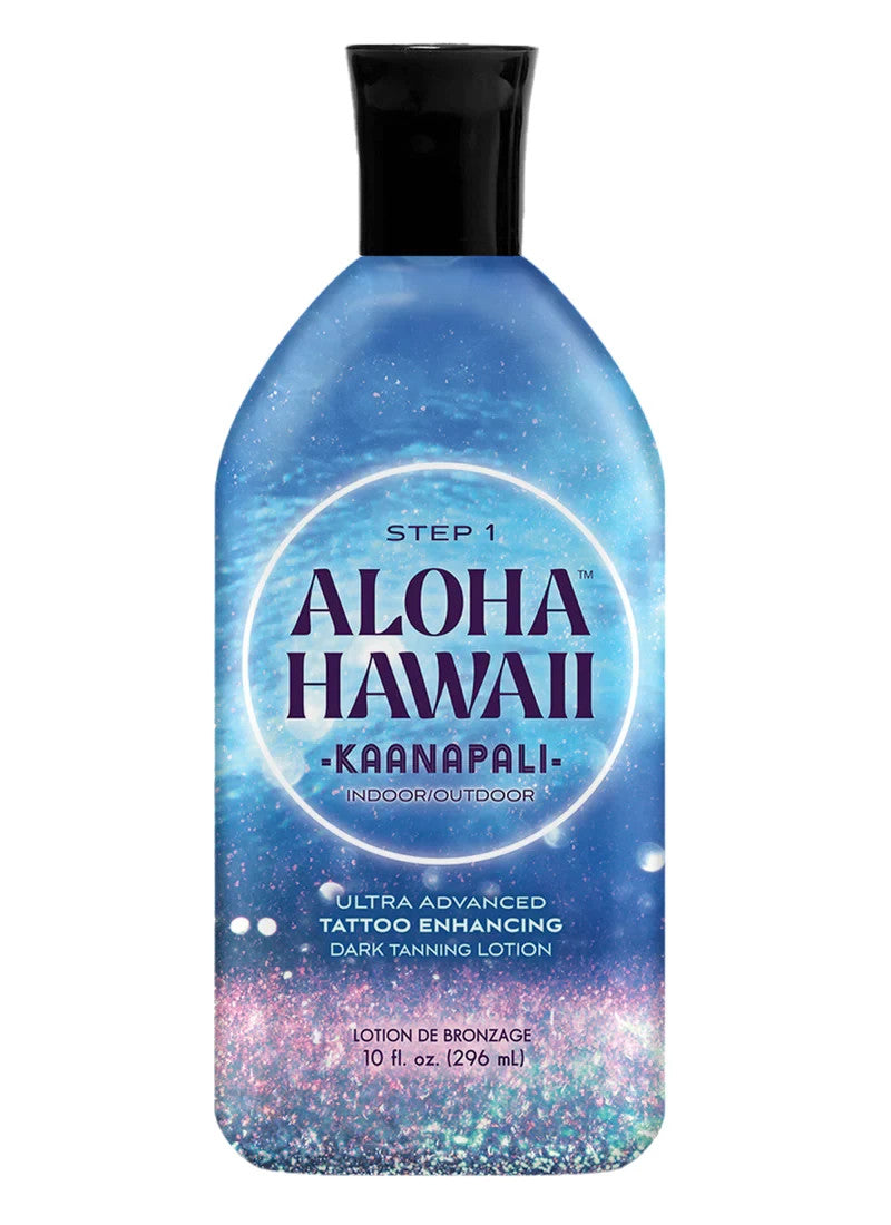 Tan Inc Aloha Hawaii Kaanapali Dark Tanning Sunbed Accelerator Lotion 296ml