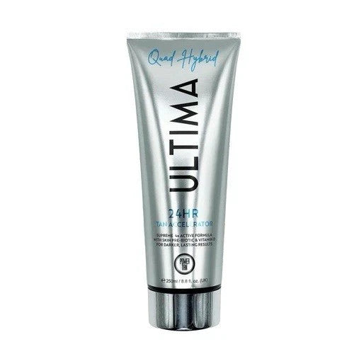 POWER TAN ULTIMA QUAD HYBRID  24HR TAN ACCELERATOR SUNBED  TANNING LOTION CREAM