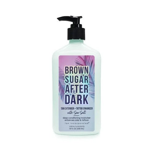 Tan Inc Brown Sugar AFTER DARK Moisturizer Deep Conditioning Tan Extender 530ml