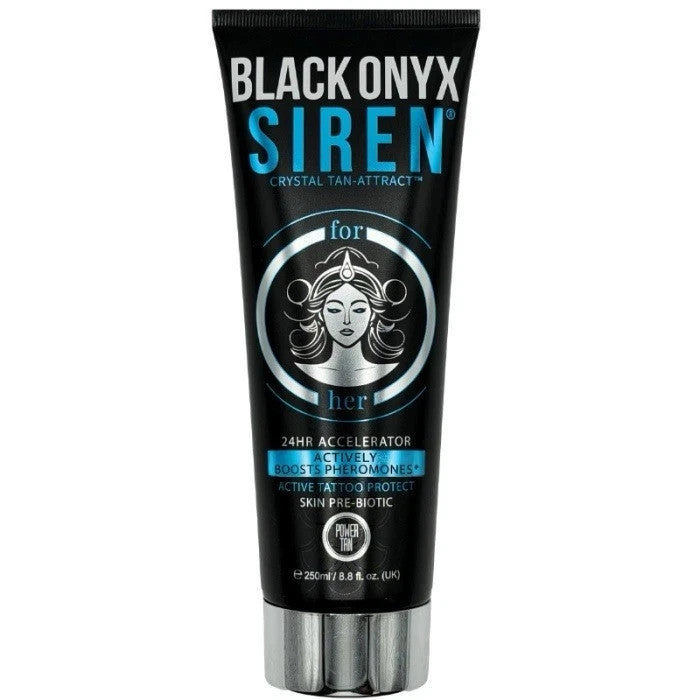 Power Tan Black Onyx SIREN (for her) Tanning Accelerator sunbed lotion cream