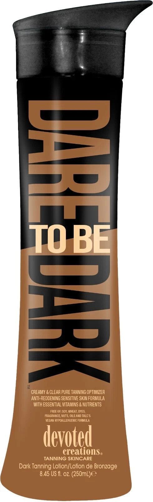 Devoted Creations DARE TO BE DARK Pure Tanning Optimizer, Sensitive Skin Formula