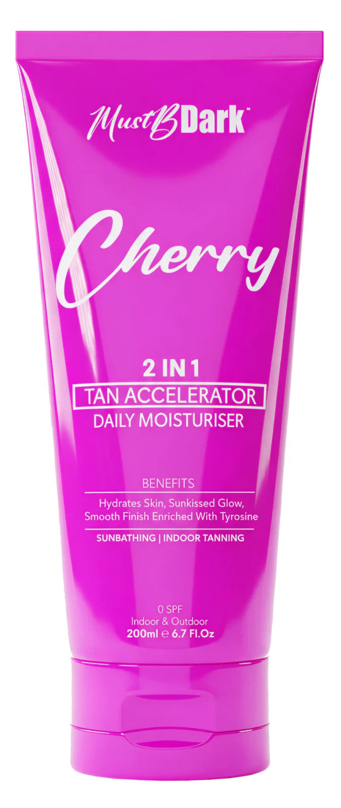 MustbDark Cherry  2-in-1 Tan Accelerator & Daily Moisturiser Indoor/outdoor use
