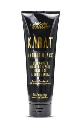 Body Butter KARAT HYBRID BLACK Bronzing  sunbed Accelerator tanning lotion