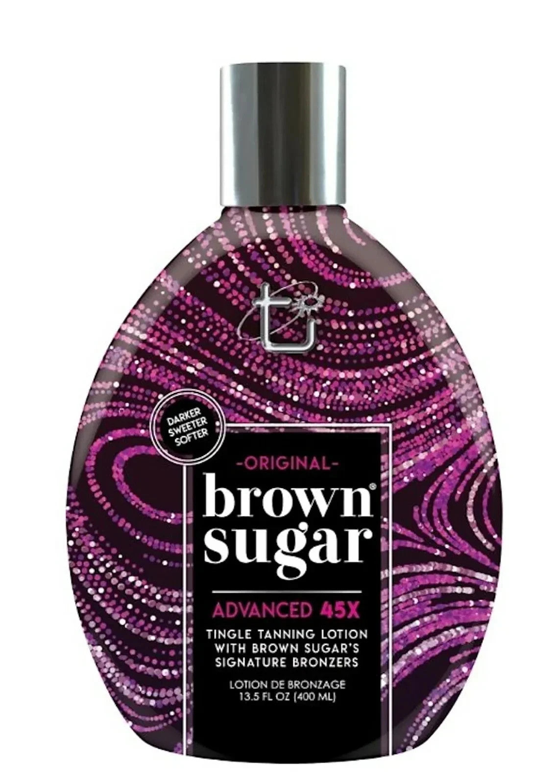 New Tan Inc Original Brown Sugar Advanced Hot Tingle Sunbed Tanning Lotion Cream