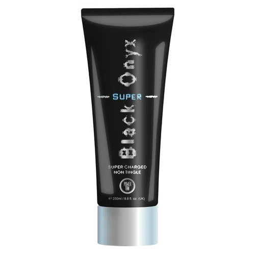 Power Tan Super Black Onyx Non-Tingle Tanning Sunbed Lotion Cream 250ml Tube
