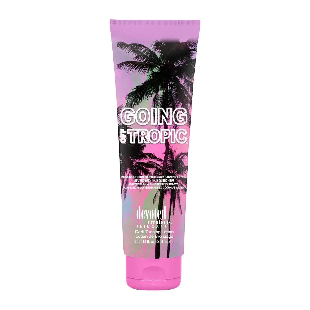 Devoted Creations Going Off Tropic Sunbed Tanning Accelerator Lotion 251ml