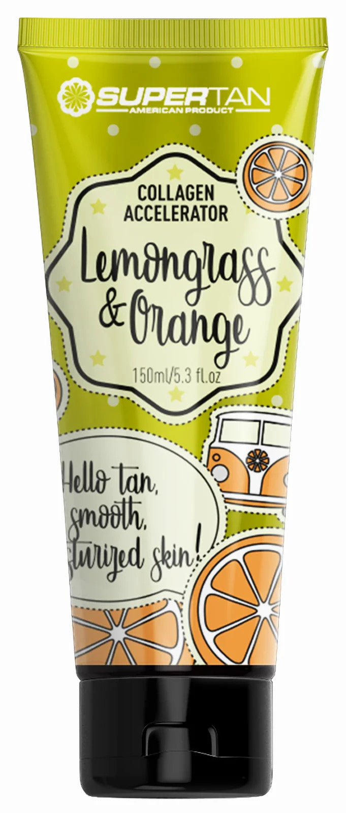 SuperTan Lemongrass & Orange Collagen Infused Tan Accelerator Lotion 150ml
