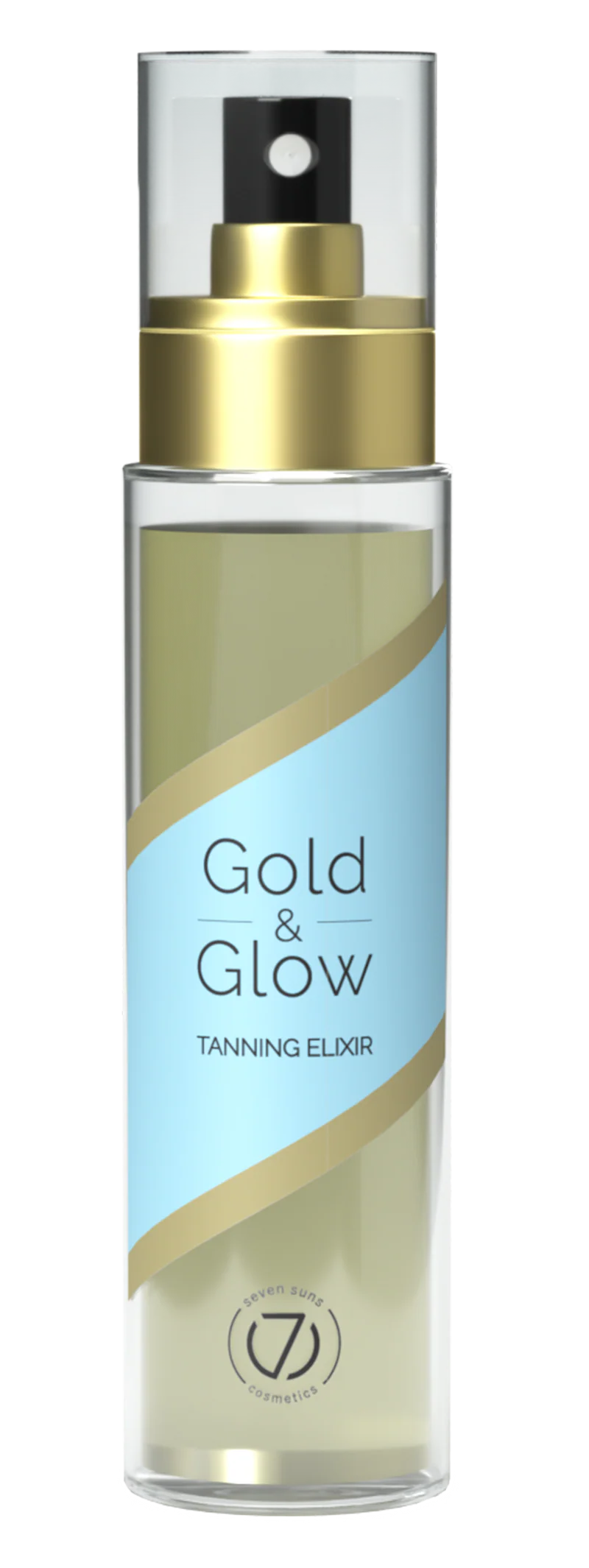 7Suns Gold & Glow Dry Tanning Oil 100ml
