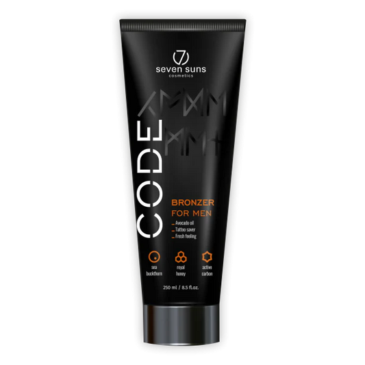 7Suns Code Bronzer for Men Ultra Dark Bronzer