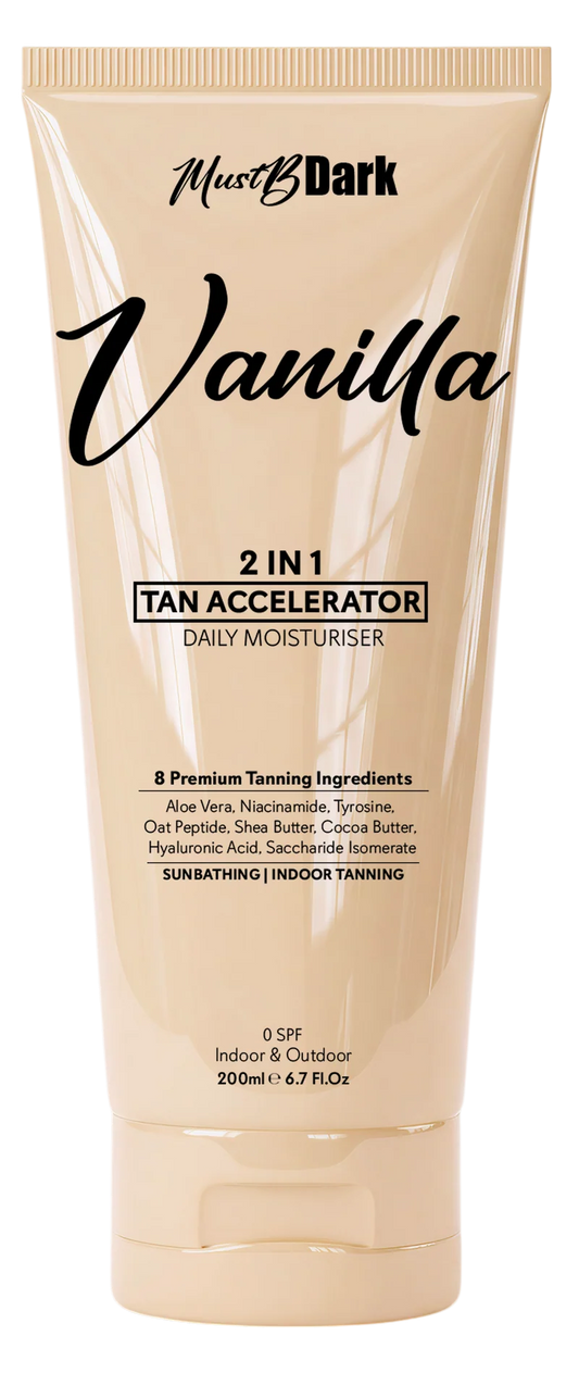 Must B Dark Vanilla Tan Accelerator