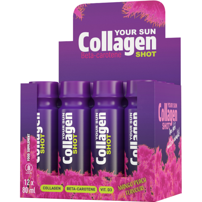 Your Sun Shot Collagen Tanning Drink (Box of 12)
